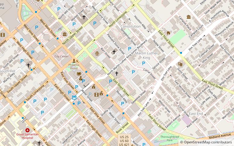 Central Christian Church location map