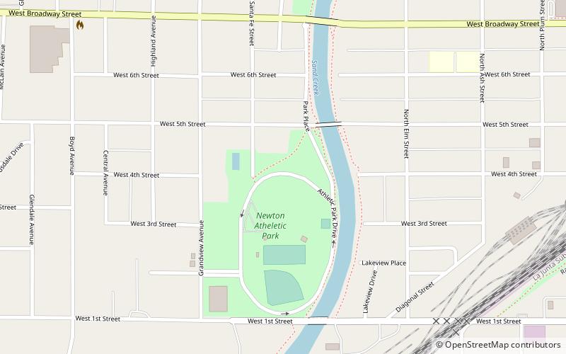 Mennonite Settler statue location map