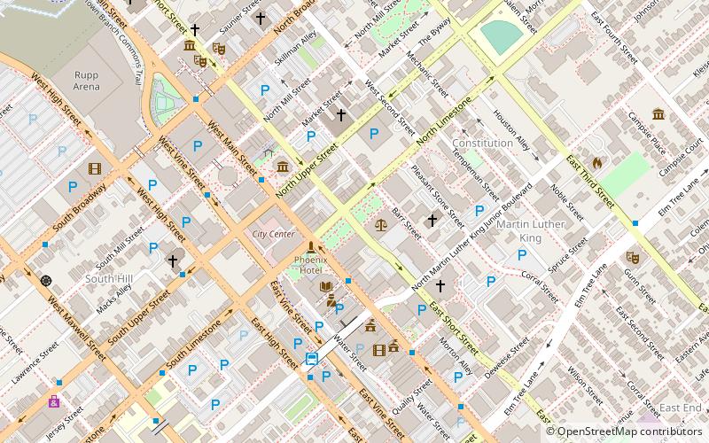 Courthouse Plaza location map