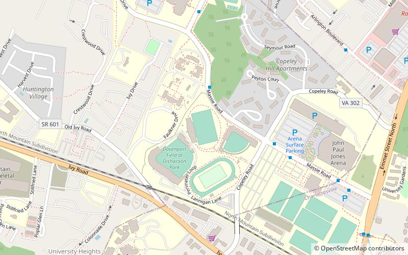 Klöckner Stadium location map