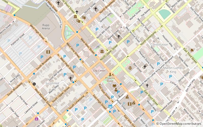 Higgins Block location map