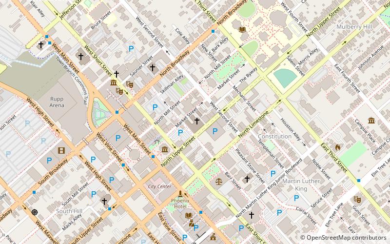 Christ Church Cathedral location map