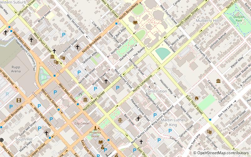 Abraham Barton House location map