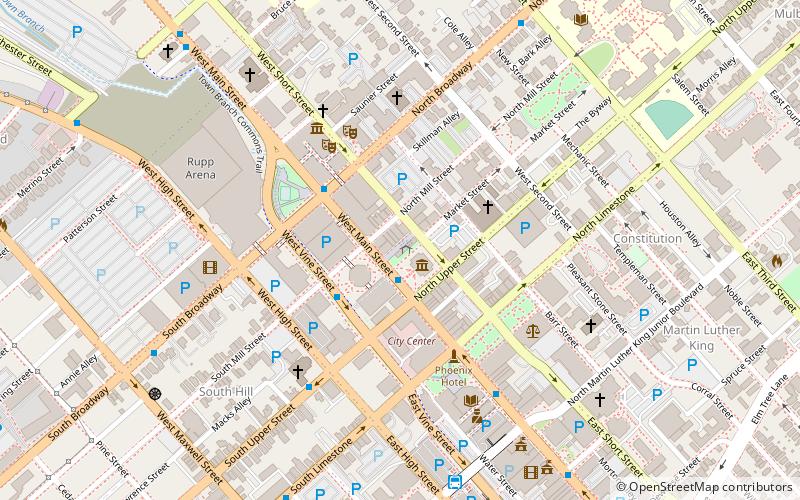 Cheapside Park location map