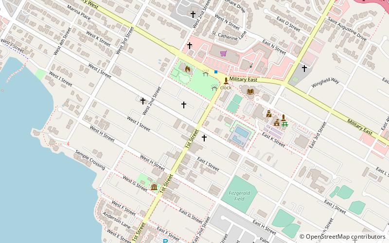 Old Masonic Hall location map