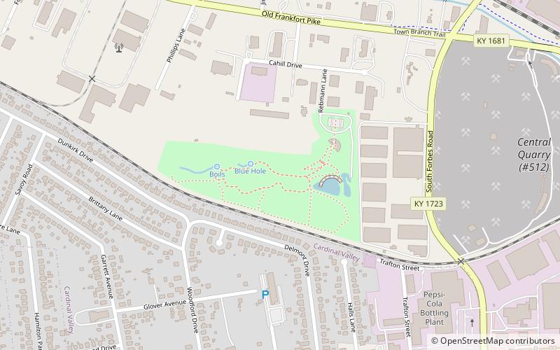 McConnell Springs Park location map