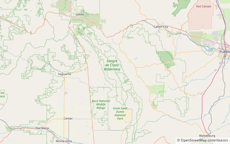 rito alto peak sangre de cristo wilderness location map