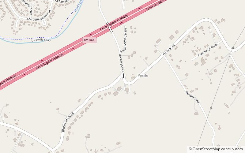 penile louisville location map