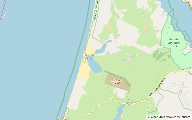 Abbotts Lagoon location map
