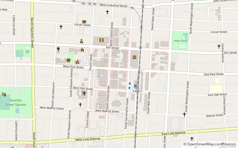 Hotel Lodi location map