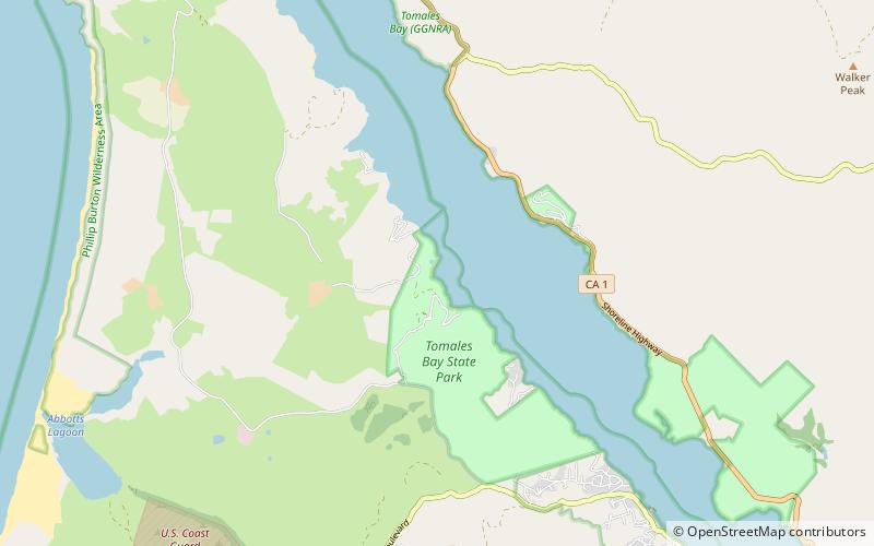 indian beach nature point reyes national seashore location map