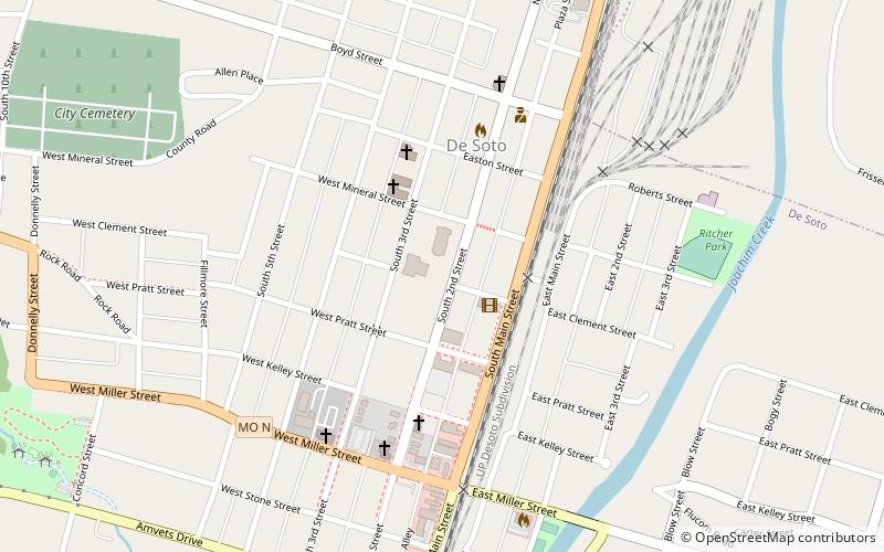 Central School Campus location map
