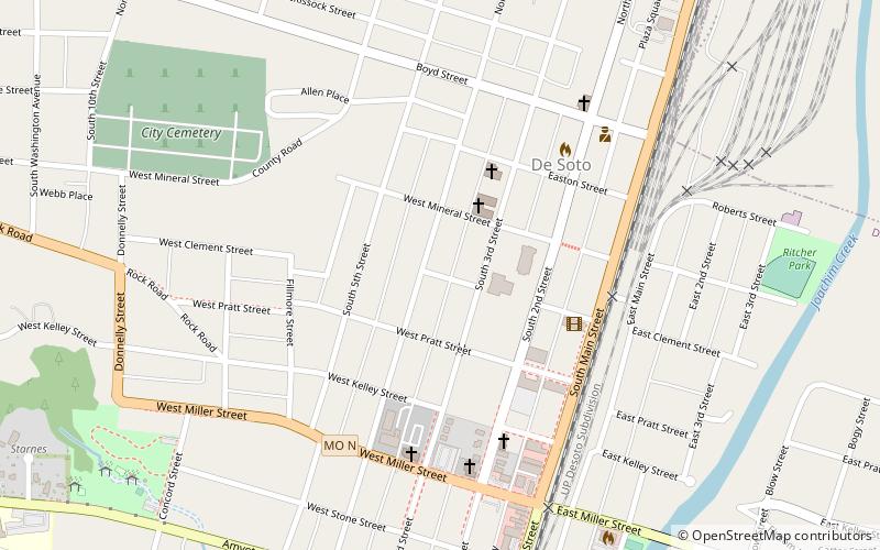 Louis J. and Harriet Rozier House location map