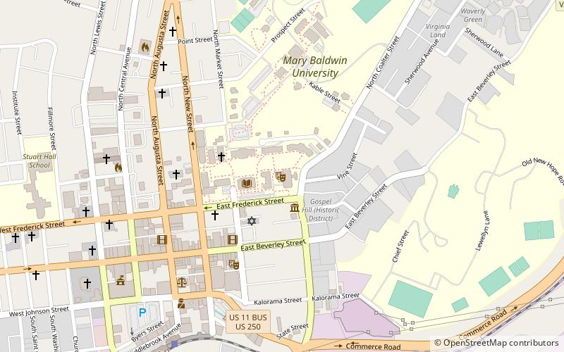 Francis Auditorium location map