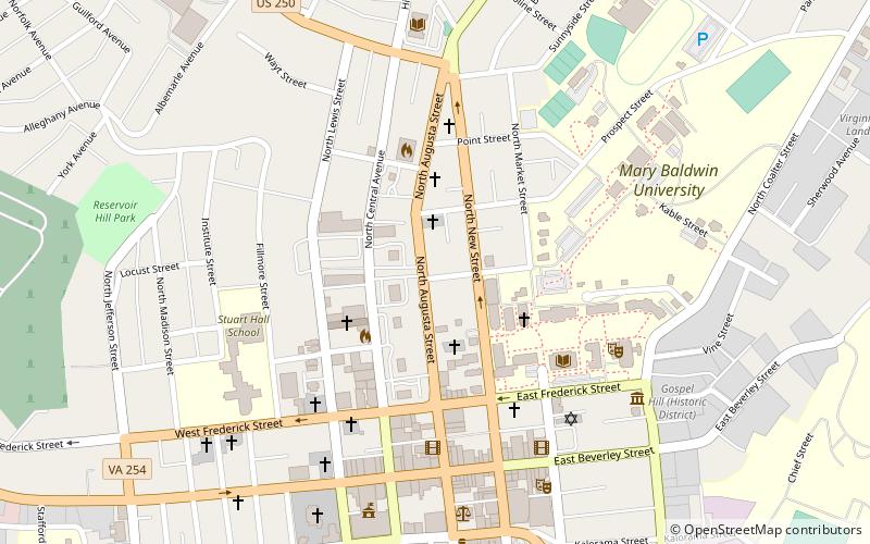 Stuart Addition Historic District location map