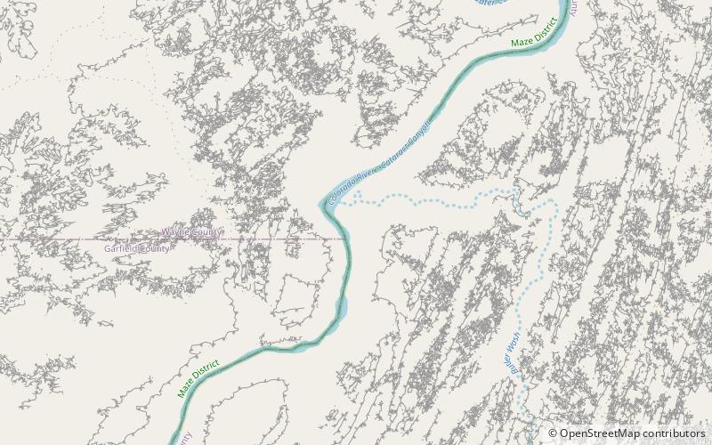 denis julien inscription park narodowy canyonlands location map