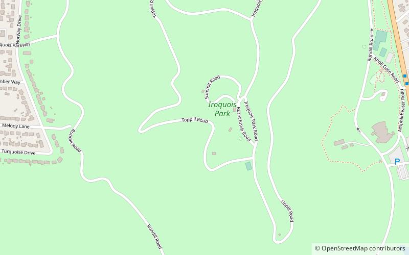 Iroquois Park location map