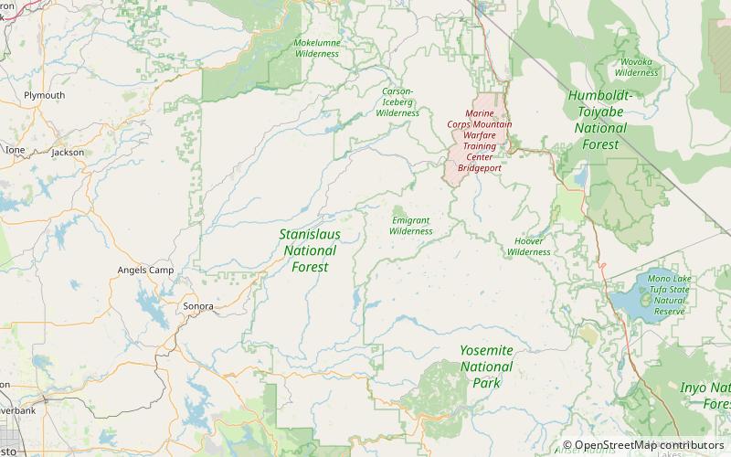Camp Lake location map