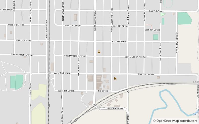 W.H. Morgan House location map