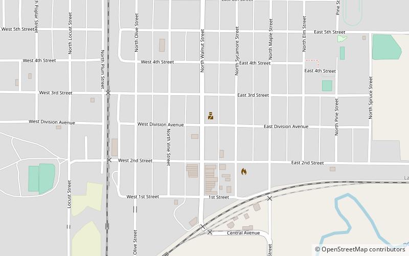 Biblioteca municipal de Peabody location map