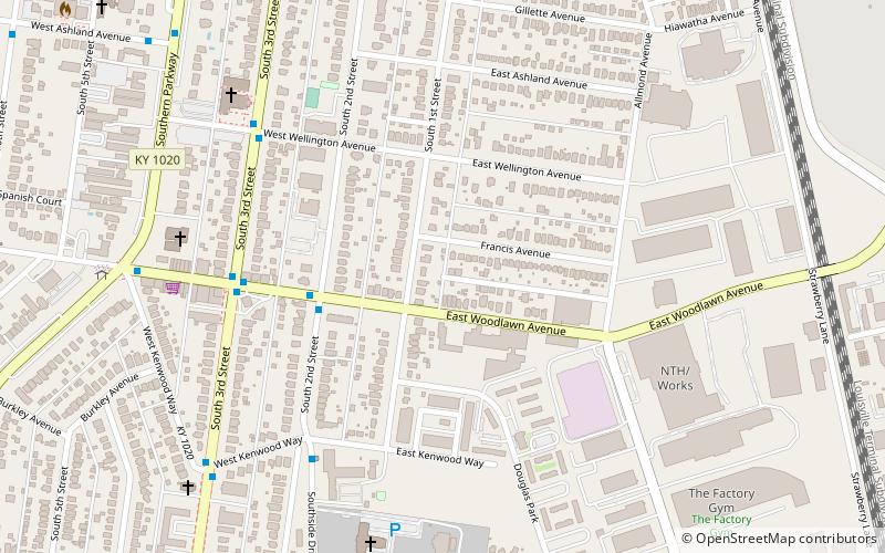 beechmont louisville location map