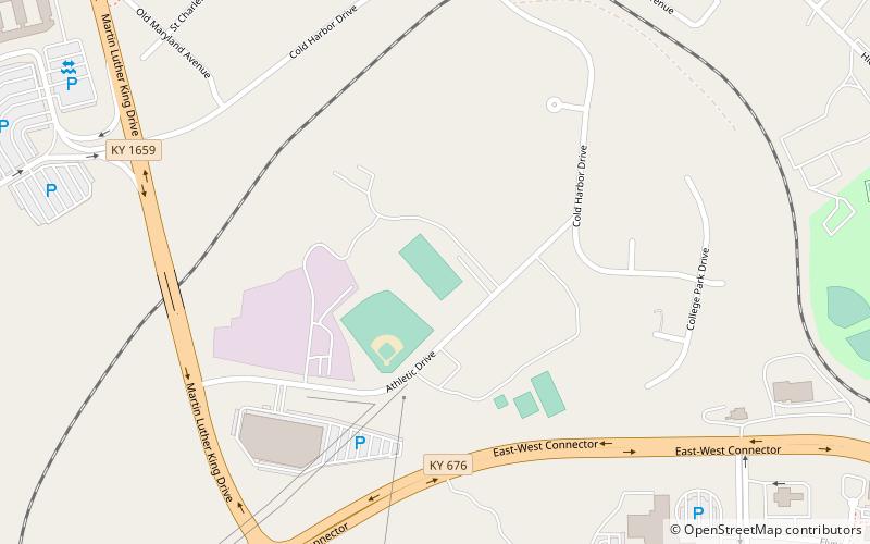 alumni field frankfort location map