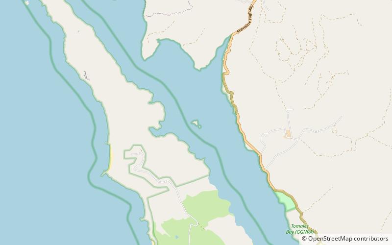 Hog Island location map