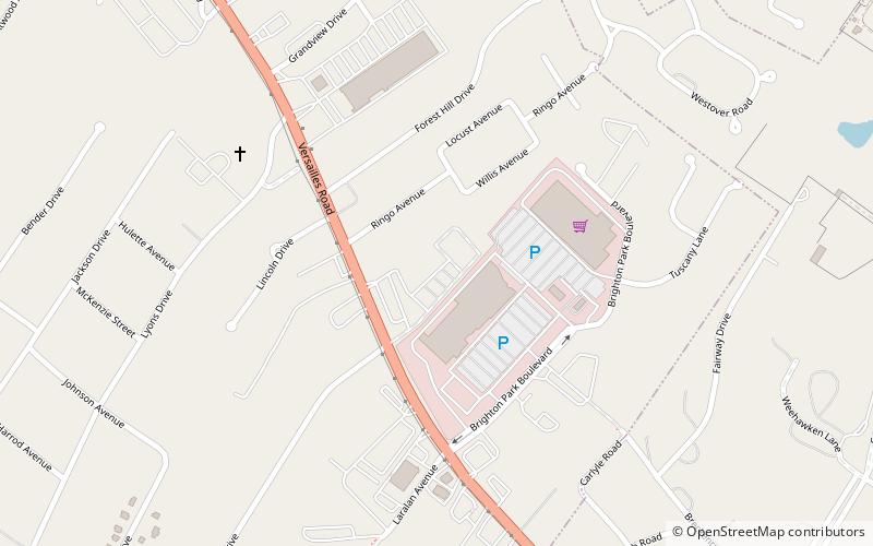 Frankfort Peddler's Mall location map