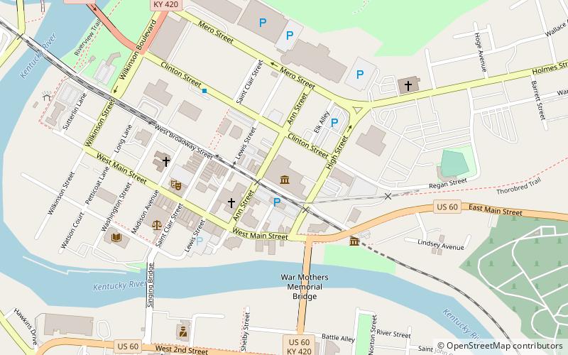 Kentucky Historical Society location map