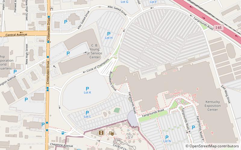 Broadbent Arena location map