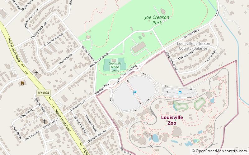 Poplar Level location map