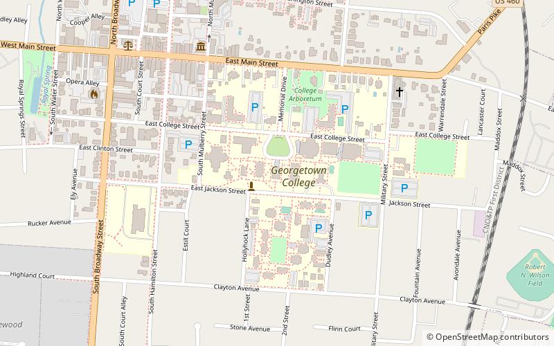 Giddings Hall location map