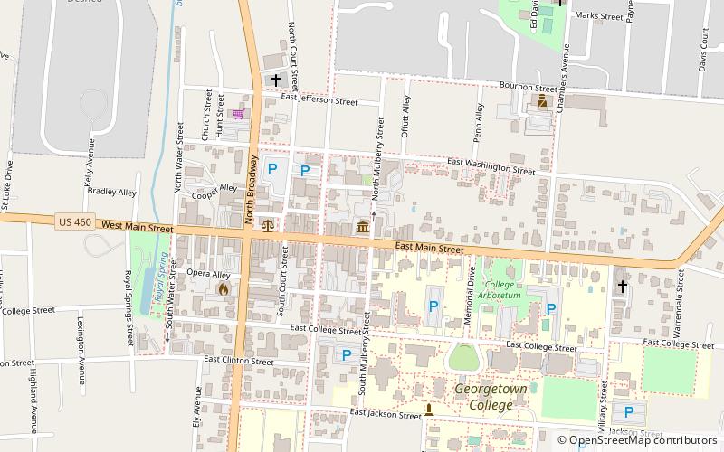 Scott County Museum location map