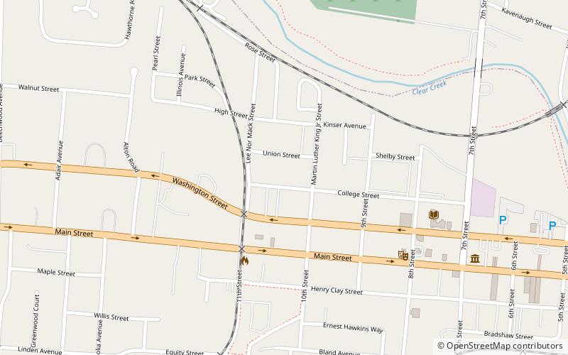 St. John's Methodist Church location map