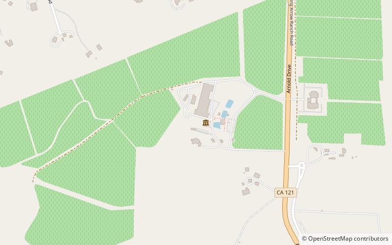 Cline Cellars Vineyard location map