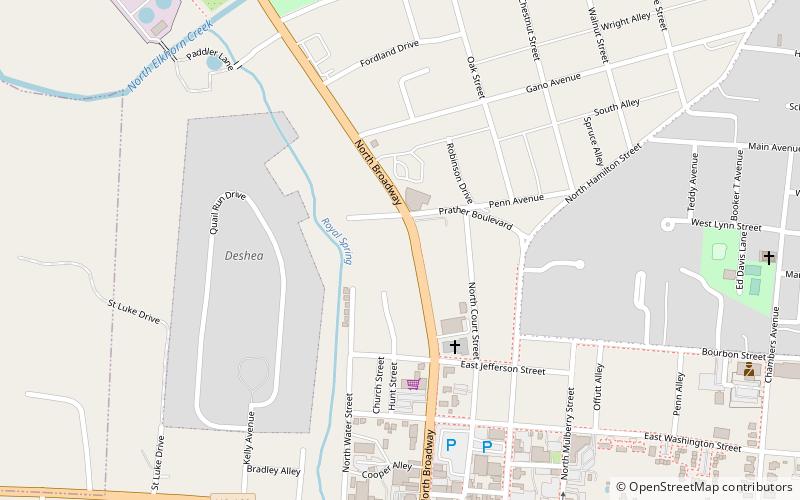 Millspring location map