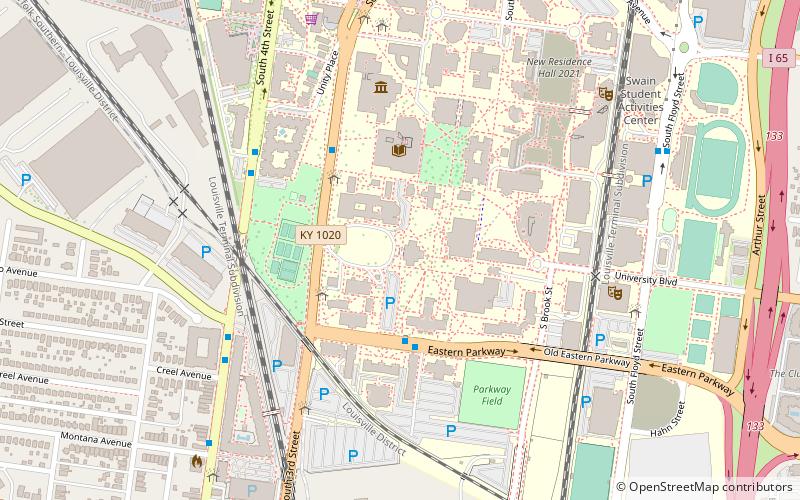 El pensador location map