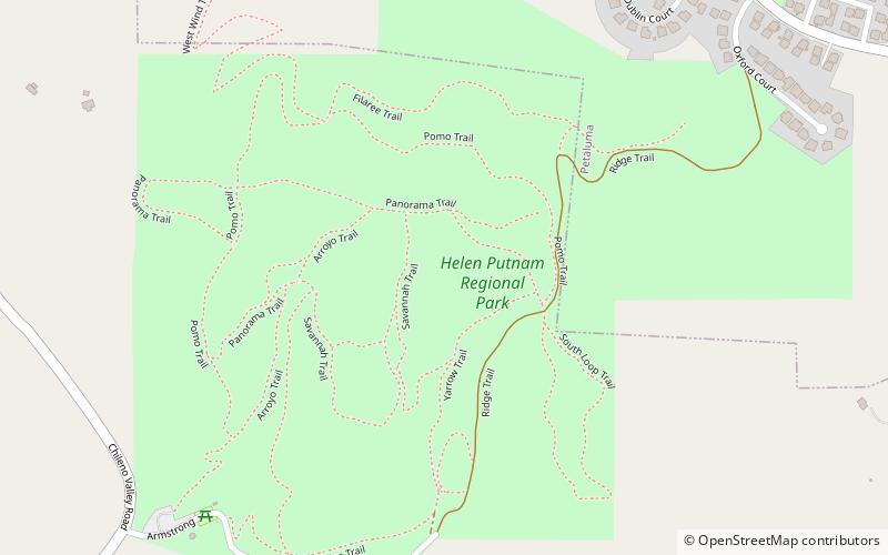 Helen Putnam Regional Park location map