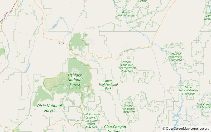 Golden Throne Mountain location map