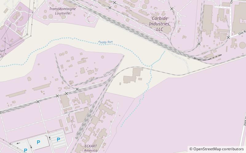 rubbertown louisville location map