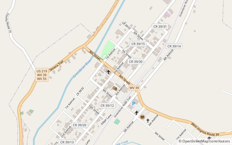 Odd Fellows Hall location map