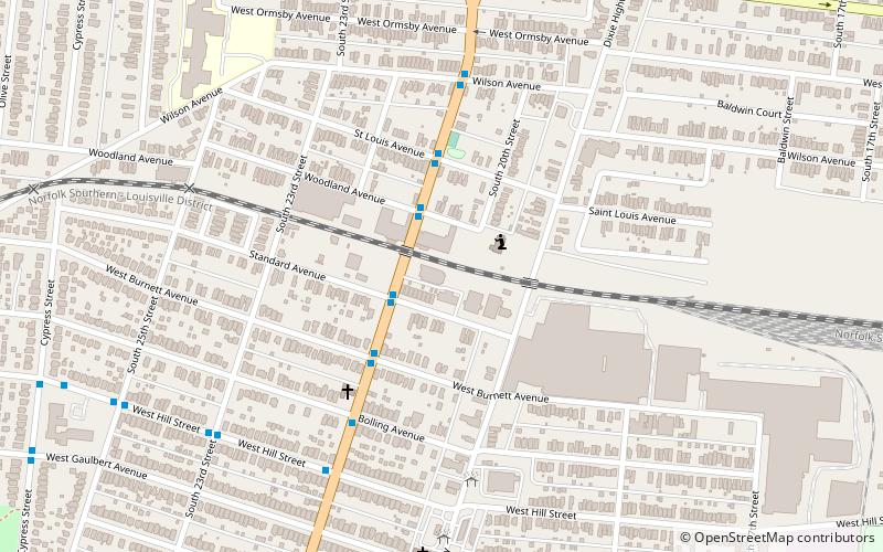 St. George's Roman Catholic Church location map