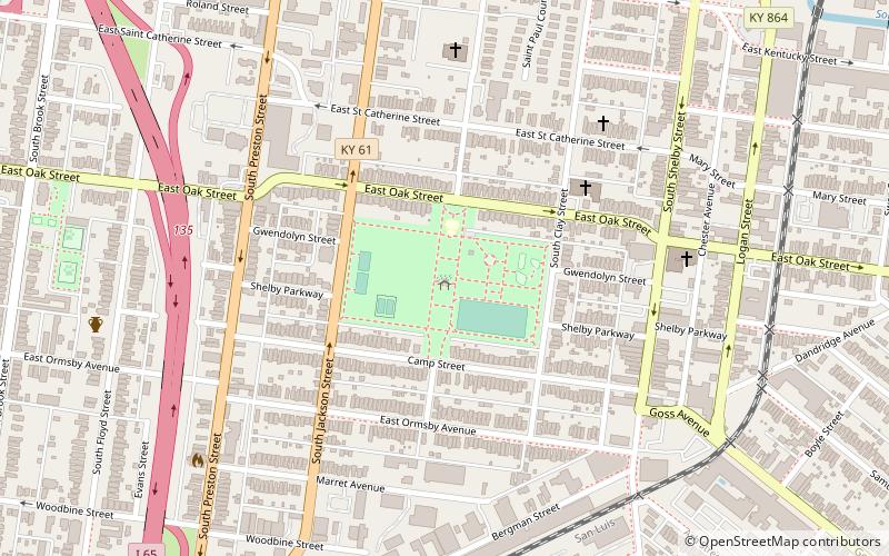 Shelby Park Neighborhood Association location map