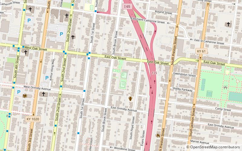 Toonerville Trolley Neighborhood Association location map