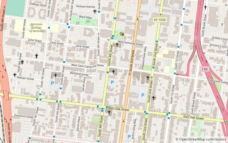 Fourth Avenue United Methodist Church location map