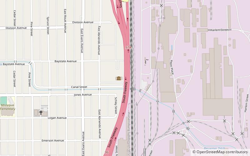 Steelworks Center of the West location map