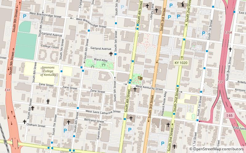 Memorial Auditorium location map