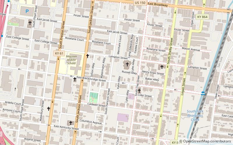 Smoketown location map