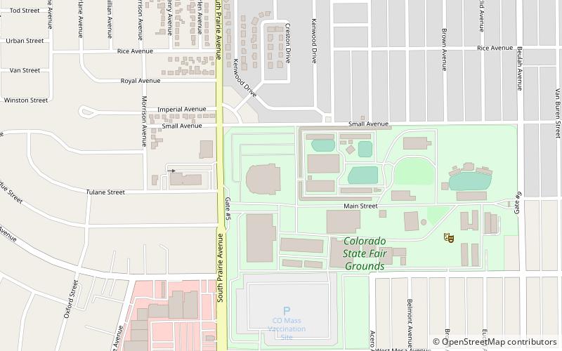 Southwest Motors Events Center location map
