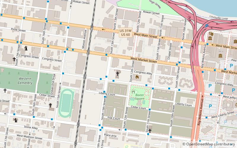 St. Peter's German Evangelical Church location map